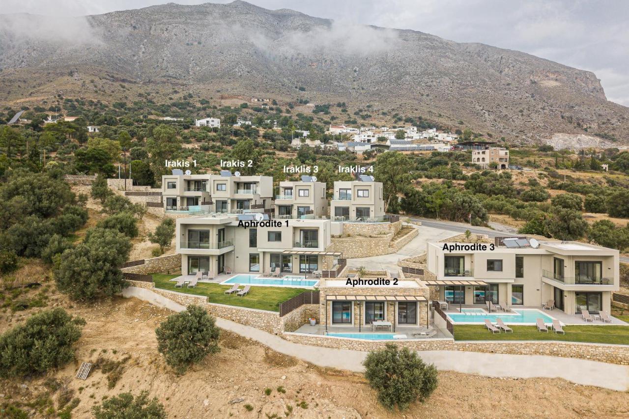 Porti Villas Aphrodite Asomatoi Bagian luar foto